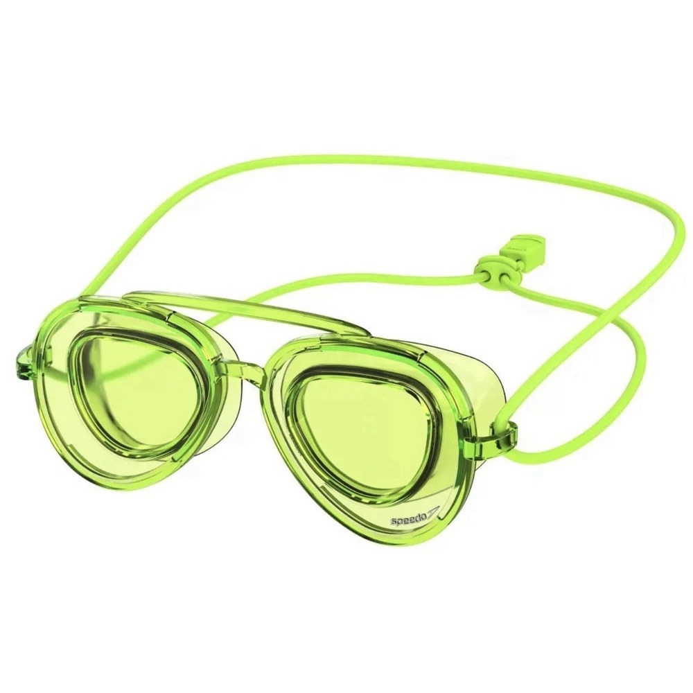 Speedo Sunny Vibes Kids Swim Goggles Green Ages 3-6 Anti-Fog UV Protection NEW - Picture 3 of 5